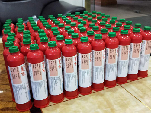 Red plastic - Fuji red plastic
